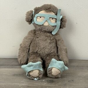 Camp Slumberkins 2021 Bigfoot Under The Sea Plush 14" Scuba Stuffed Animal